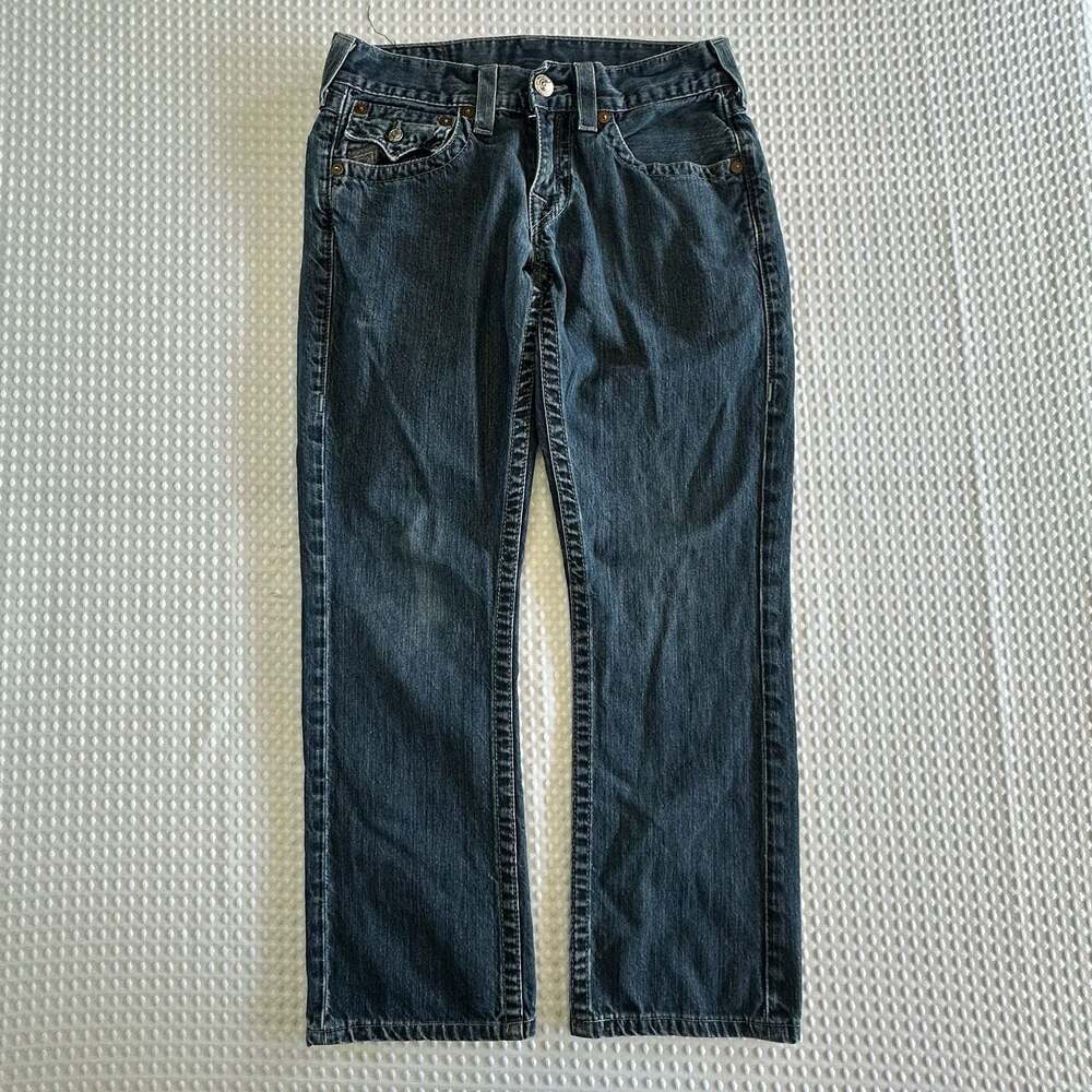 True Religion Ricky Section Men's Denim Jeans Blue Size 30